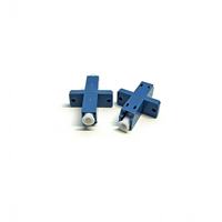 Adaptor Serat Optik Presisi Tinggi LC SC FC ST Simplex Duplex Singlemode Multimode Konektor Flens Serat Optik