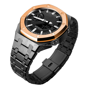 Kit de modification de boîtier métallique Ga-<span class=keywords><strong>2100</strong></span> 5ème <span class=keywords><strong>g</strong></span>énération pour montre <span class=keywords><strong>G</strong></span>-<span class=keywords><strong>Shock</strong></span> Ga2100, bracelet en acier inoxydable - Product Image 3