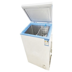 Congelador vertical de alta calidad de 109L con puerta corrediza para helados, congelador pequeño para alimentos congelados, control electrónico de temperatura <span class=keywords><strong>a</strong></span> -18°C - Product Image 4