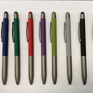 Stylo Gel Capacitif à Pulvérisation, Gravure Laser, Cadeau d'Écriture pour Étudiant, Publicitaire, Écran Tactile, Bouton Poussoir, Métal, Style Animal - Product Image 1