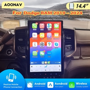 128G 14.4 Inch Car Radio for Dodge RAM 2019-2024 Android Multimedia GPS Navigation Video Player Touch Screen Head Unit Qualcomm - Product Image 2
