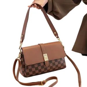 2024 New Designer Fashion Style Personalized Luxury Girls Shoulder Bag Colors PU Leather Ladies Crossbody Bags