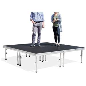 Escenario Portátil para Eventos 1.22x2.44M Plataforma de Escenario de Aluminio para Conciertos y Eventos Plataforma de Escenario Portátil Ajustable - Product Image 6