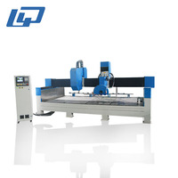 CNC-Fräsmaschine für Granit und Stein mit Brückensäge zum Schneiden und Gravieren