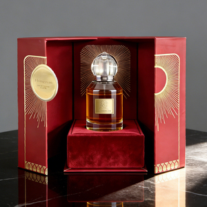 Botella de Vidrio Vacía al por Mayor de 50 ml con Pulverizador para <span class=keywords><strong>Perfume</strong></span> y Colonia, Envase Personalizado en Color con Caja - Product Image 1