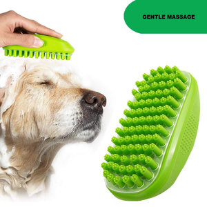 Pet <b>Bath</b> <b>Brush</b> TPR Material Pet <b>Bath</b> <b>Brush</b> for Hair Removal & Cat Hair Cleaning Innovative Pet Cleaning & Grooming Products - Product Image 2