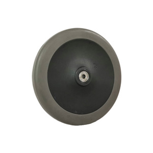 Nouvelle roue pivotante TPR de 8 pouces pour équipement de réadaptation, robuste, résistante à l'usure et silencieuse - Product Image 2