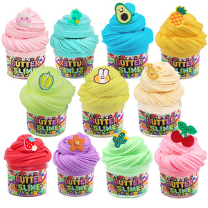 Slime de Helado Multicolor, Seguro para Niños, No Tóxico, Set de Slime Nube, Kit de Slime Suave y Esponjoso para Niños, Regalo - Product Image 1