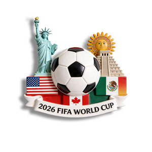 Aimant commémoratif de l'événement de football 2026, Capitole américaine, résine 3D, souvenir de la Coupe <span class=keywords><strong>du</strong></span> monde de football, autocollant décoratif pour réfrigérateur - Product Image 2