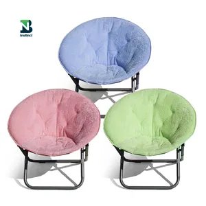 INSTNCT Klapp komfort Moon Chair/Kunst pelz Tees tuhl für Schlafzimmer