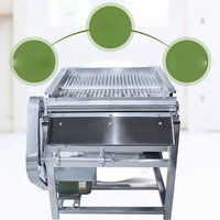 Éplucheur de pois Pigeon de haute qualité Machine à éplucher les cosses de haricots verts en acier inoxydable électrique Machine à décortiquer les haricots verts