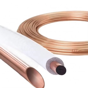 ท่อทองแดงไร้รอยต่อ C12200 ASTM B280 สำหรับเครื่องปรับอากาศและเครื่องทำความเย็น ความบริสุทธิ์ 99.9% แบบอ่อน อบอ่อนตามมาตรฐาน ISO CE สำหรับงานเชื่อม ดัด และตัด - Product Image 5