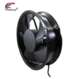 110V 220V résistant aux hautes températures 22060 220x220x60mm 8 pouces forme ronde double roulement à billes <span class=keywords><strong>ventilateur</strong></span> à flux Axial - Product Image 2