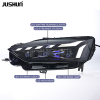 JUSHUN Voiture Led Avant Lumière Système D'éclairage De Voiture Lampe Frontale pour Audi A5 2021-2024 Led Phare Feux Diurnes