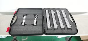 Lumière stroboscopique LED à montage magnétique alimentée par batterie rechargeable <span class=keywords><strong>portable</strong></span>, 4 ensembles dans un seul étui pour camion, tracteur, remorque - Product Image 2