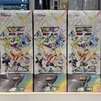 Lot de cartes à collectionner Pokémon en gros : Booster Pack Terastal Gathering, version chinoise, cartes à feuille d'argent, collection, jouets de table, cadeau