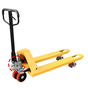 Fabrik Direkt verkauf Hochwertiger 3T 685MM Paletten hubwagen mit Waage Günstige manuelle Gabelstapler Gute elektronische Waage - Product Image 5