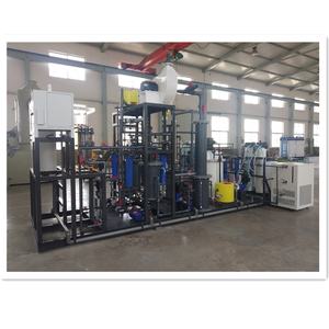 क्लोरीन जनरेटर 12% सोडियम हाइपोक्लोराइट ब्लीच समाधान के लिए नमक पानी इलेक्ट्रोलिसिस द्वारा उत्पादन - Product Image 1