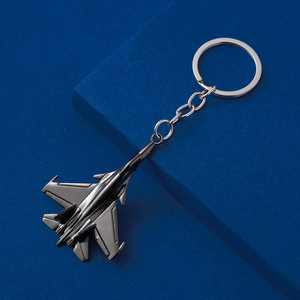Regalo de recuerdo de viaje Llavero de avión de metal Favores de fiesta Llavero de avión de combate Llavero de avión de batalla Llavero