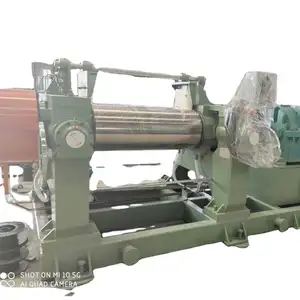 XK-450 High technology mixing Mill , high accuracy lab rubber two roll mill machine , open mixer