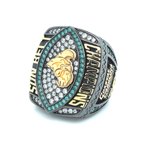 Anillo de Campeonato de los Boston Celtics de 1969 Unisex, Anillo de Baloncesto Geométrico de Latón, Venta Directa de Fábrica, Anillo de Campeonato de Metal - Product Image 3
