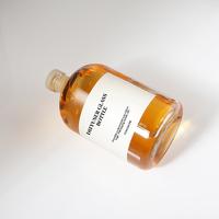 Bouteille diffuseur de parfum en verre transparent 100 ml, flacon vide à col étroit pour diffuseur, bouteille de parfum d'ambiance, logo personnalisé, vente en gros YONGSHINE