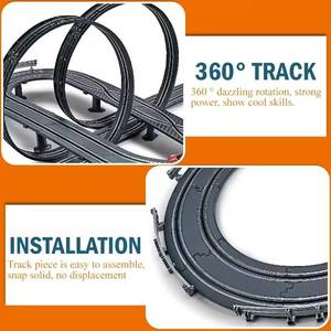 Racing Track Double <b>Remote</b> <b>Control</b> Car Slot Car Children's <b>Toys</b> 1:64 Track Racing <b>Toy</b> Electric Railway Track <b>Toy</b> Se - Product Image 3