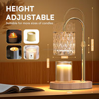 Nouveau décor à la maison aromathérapie cire fusion lampe en bois massif aromathérapie huile essentielle fusion bougie chambre atmosphère lampe