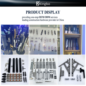 Cửa sổ điểm duy nhất xử lý uPVC phụ kiện phần cứng phù hợp khóa nhôm 7-hình dạng khuôn cửa sổ kéo đẩy - Product Image 4