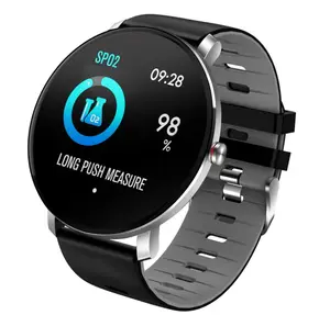 खेल Smartwatch IP68 निविड़ अंधकार दिल दर पर नज़र रक्त दबाव फिटनेस ट्रैकर स्मार्ट बैंड घड़ी K9 स्मार्ट घड़ी पुरुष