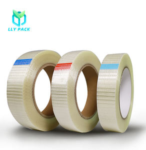 Factory High Tack Straight Filament Tape For Flexo Machine Clean Removal Non Residue <b>Adhesive</b> - Product Image 2