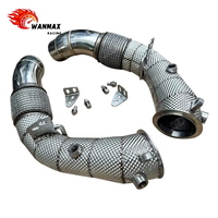Système d'échappement haute performance pour BMW F10 M5 F12 F13 M6, tuyau de descente en acier inoxydable 304SS avec isolation thermique, en stock