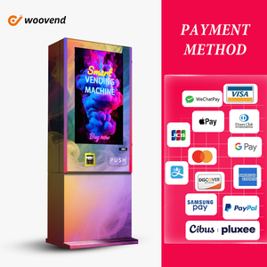 Woovending thuốc lá Mini Máy bán hàng tự động cho Nicotine CBD zyn sản phẩm ID Scanner tuổi xác minh Màn hình cảm ứng máy bán hàng tự động - Product Image 2