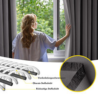 ARODDY Rideaux occultants thermiques en polyester de qualité supérieure, multi-patents, 62"L*42"W, pour studio et maison