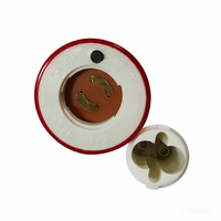 Luz de Advertencia de Tráfico LED Mini de Bajo Consumo, Lámpara Estroboscópica Roja para Conos de Seguridad, Obras Viales y Sitios Industriales