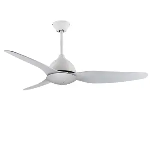 New Design 110v 220v Ac Motor Energy Saving 50 Inch Abs Blades Remote Control Ceiling Fan With Music Player