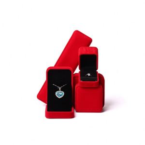 Microfiber Jewelry Box Packaging Round Custom Wipes Sustainable Real Leather Baby Dongguan Necklace With Logo Case Layered