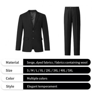 Custom European Size Business Suit Men and Women 2 Pieces Office Luxury Gift <b>Set</b> Formal <b>Blazer</b> Suit for Corporate - Product Image 3
