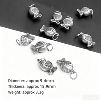 Bracelet rétro DIY Jifu à perles Koi à trou traversant, accessoires de mode