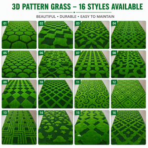 <span class=keywords><strong>Gazon</strong></span> synthétique à motifs 3D pour l'extérieur, résistant aux UV, tapis écologique, moquette douce, <span class=keywords><strong>gazon</strong></span> artificiel pour jardin, cour arrière - Product Image 4