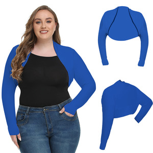 Manchons de protection solaire pour femmes, été, SPF50+, grande taille, en soie glacée, couleur unie, protection des épaules, pour activités de plein air - Product Image 2
