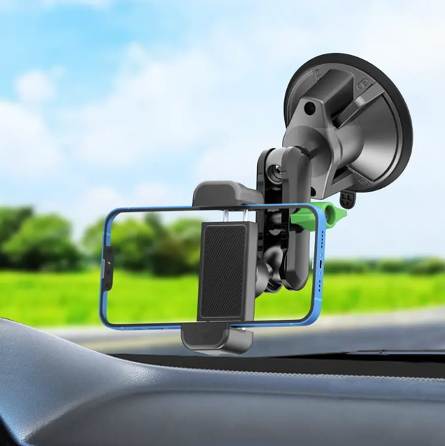 New Mobile Accessories Phone Holder for Car Aluminum Cell Phone Holder Mounts for Car Dashboard Long Arm Phone Mount Holders