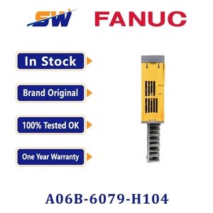 Module amplificateur servo pour commande CNC FANUC A06B-6079-H104, neuf ou d'occasion, en stock, <span class=keywords><strong>test</strong></span>é et fonctionnel, garantie 1 an - Product Image 5