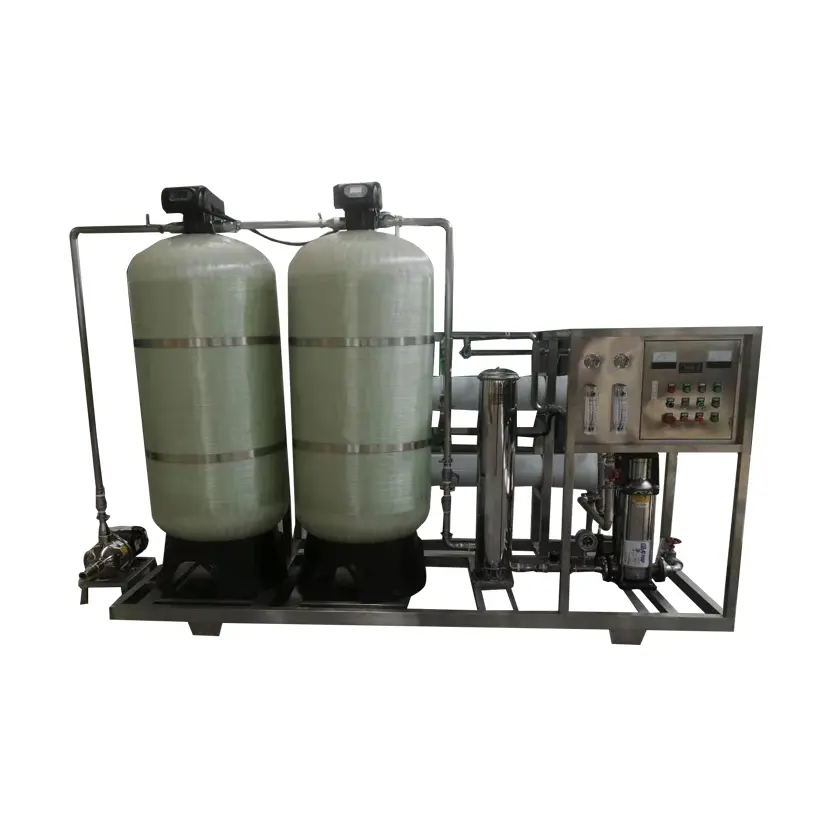 Preços das máquinas de purificação de água/mini planta mineral para uso de bebidas