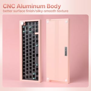 Clavier mécanique EPOMAKER CIDOO V65 V2 65% à montage sur joint, en aluminium CNC, sans fil, tri-mode, échange à chaud, VIA RGB, clavier de jeu - Product Image 3