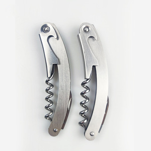 Bottle Opener Wine Corkscrew Professional Bottle Opener and <b>Foil</b> Cutter Stainless Steel Bottle Can Remover for <b>Kitchen</b> Tools - Product Image 2