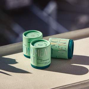 Emballage en tube de papier kraft rond de luxe personnalisé imprimé en gros, emballage de cylindre pour le café, emballage pour les aliments et le thé - Product Image 3