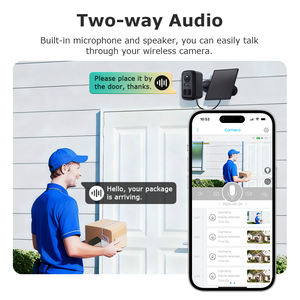 Meilleure <span class=keywords><strong>caméra</strong></span> <span class=keywords><strong>de</strong></span> <span class=keywords><strong>surveillance</strong></span> sans fil extérieure IP66 avec <span class=keywords><strong>batterie</strong></span> solaire mini, carte SIM 4G, audio bidirectionnel, IA, PIR, WIFI, CCTV, réseau - Product Image 5