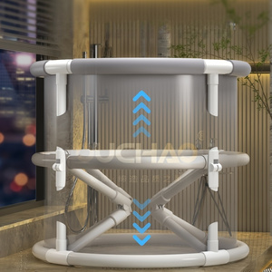 <strong>Innovative</strong> Design Quick Opening <strong>Bath</strong> Tub New Experience Adult Outdoor Bathtub