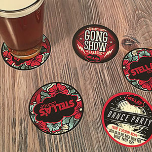 แผ่นรองแก้วกระดาษซับน้ำสำหรับชากาแฟและเครื่องดื่มแบบพิมพ์ลายตามสั่ง - Product Image 4